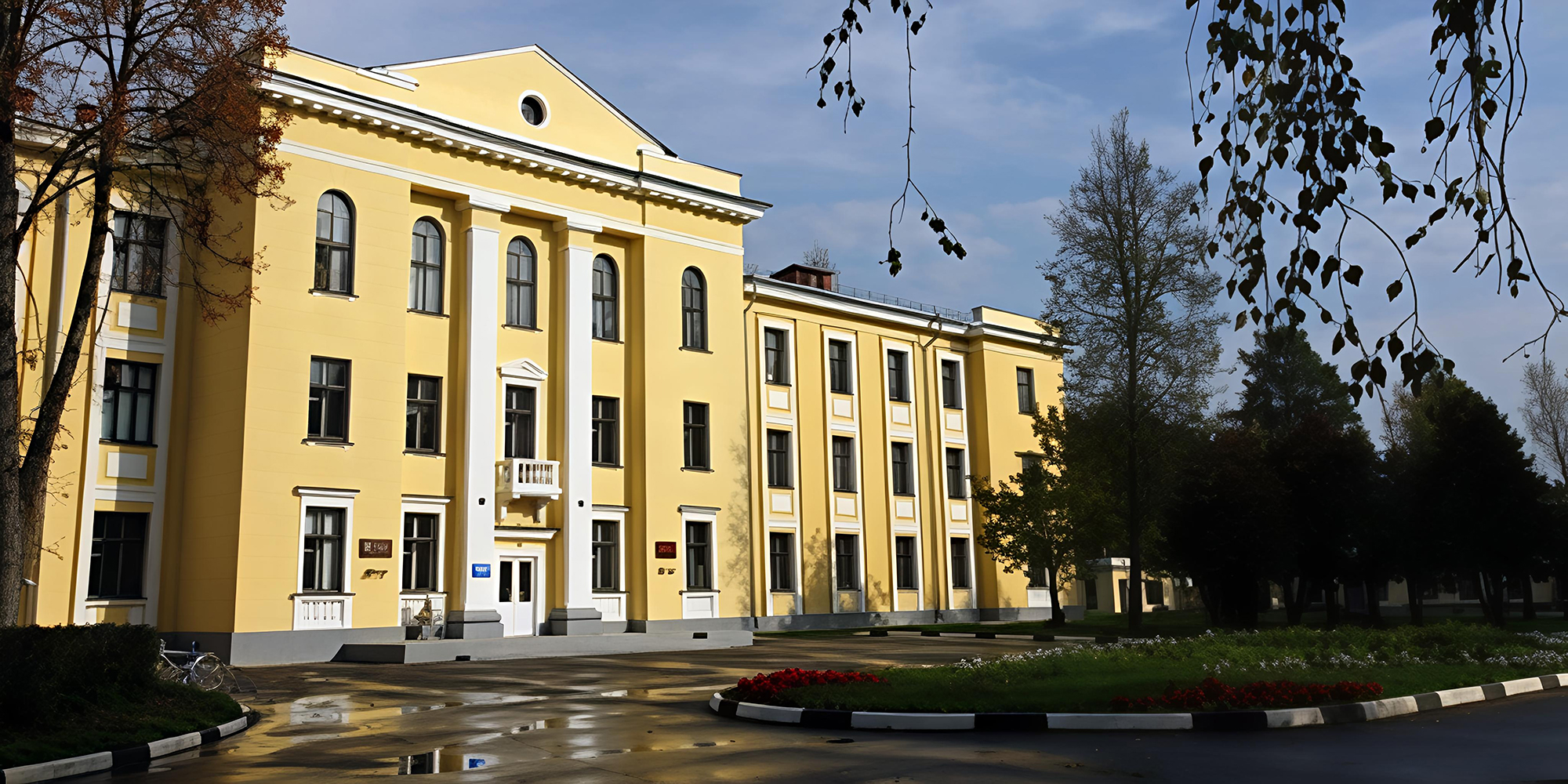 Veksler and Baldin Laboratory of High Energy Physics building